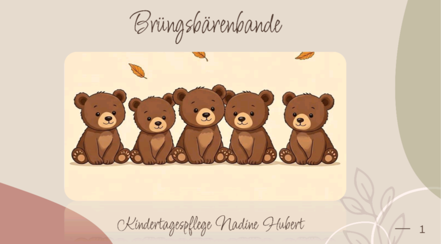 Brüngsbärenbande - Kindertagespflege in Bad Honnef - Brüngsberg Brüngsbärenbande